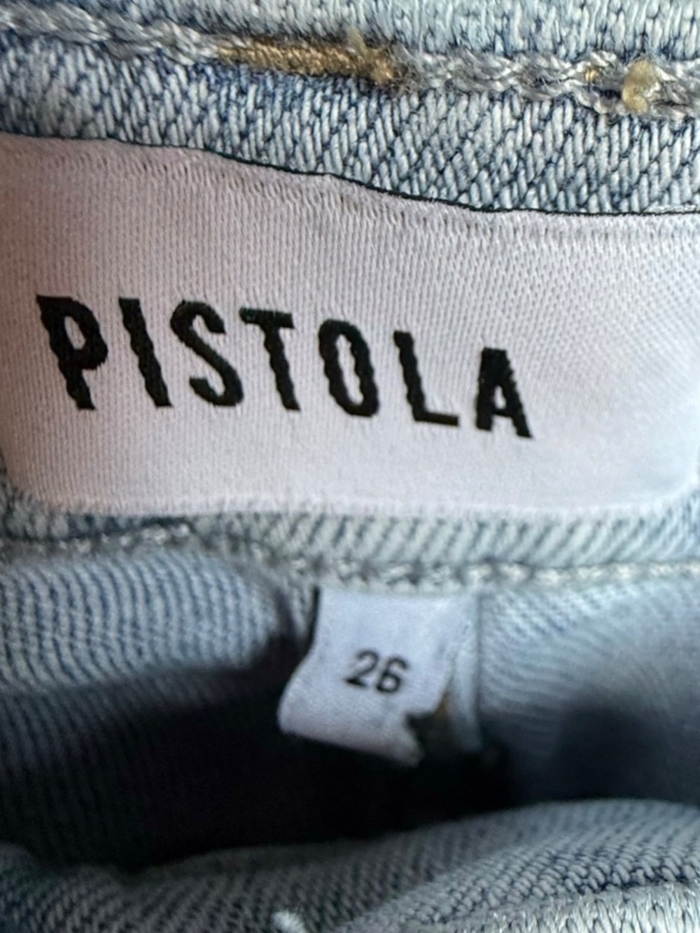 PISTOLA Lennon High Rise Crop Boot Jeans Sz 26‎ - Picture 8 of 8